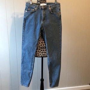 & Other Stories High Waisted Straight Leg Jeans